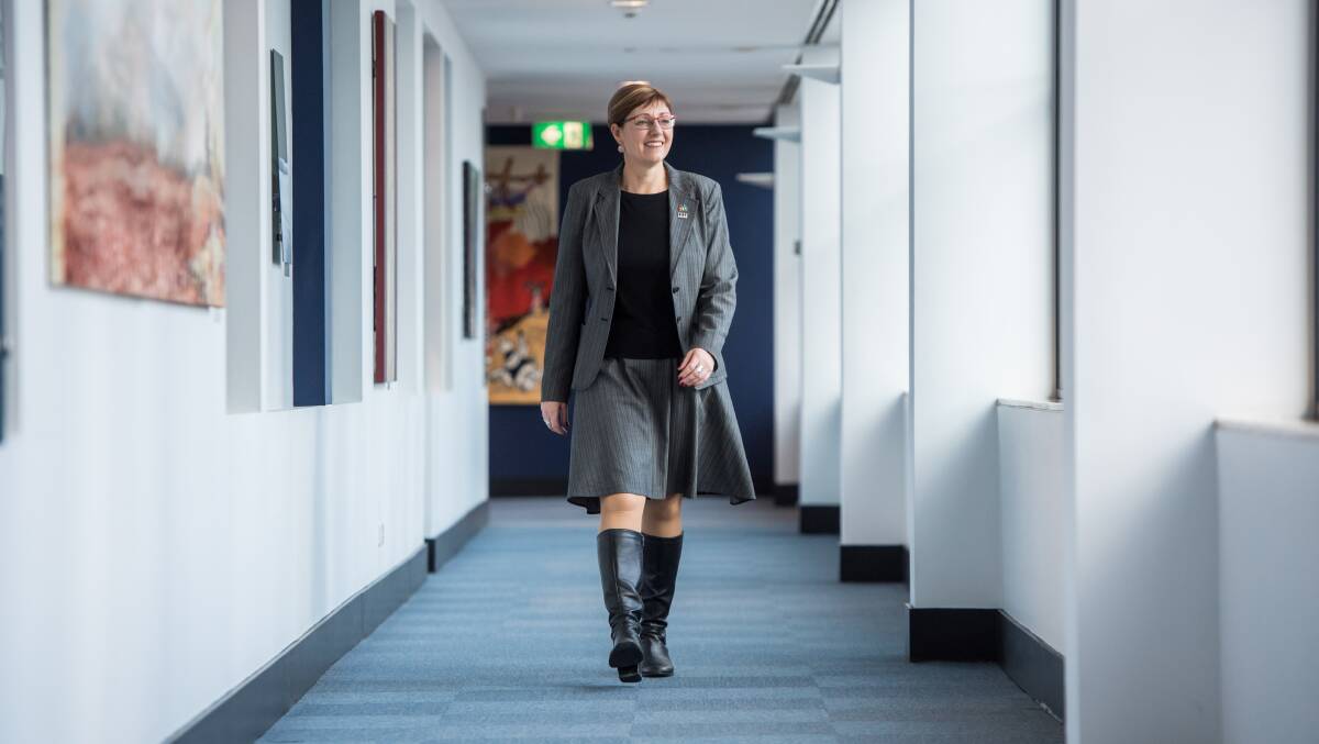 ACT's new Health Minister Rachel Stephen-Smith. Picture: Karleen Minney.