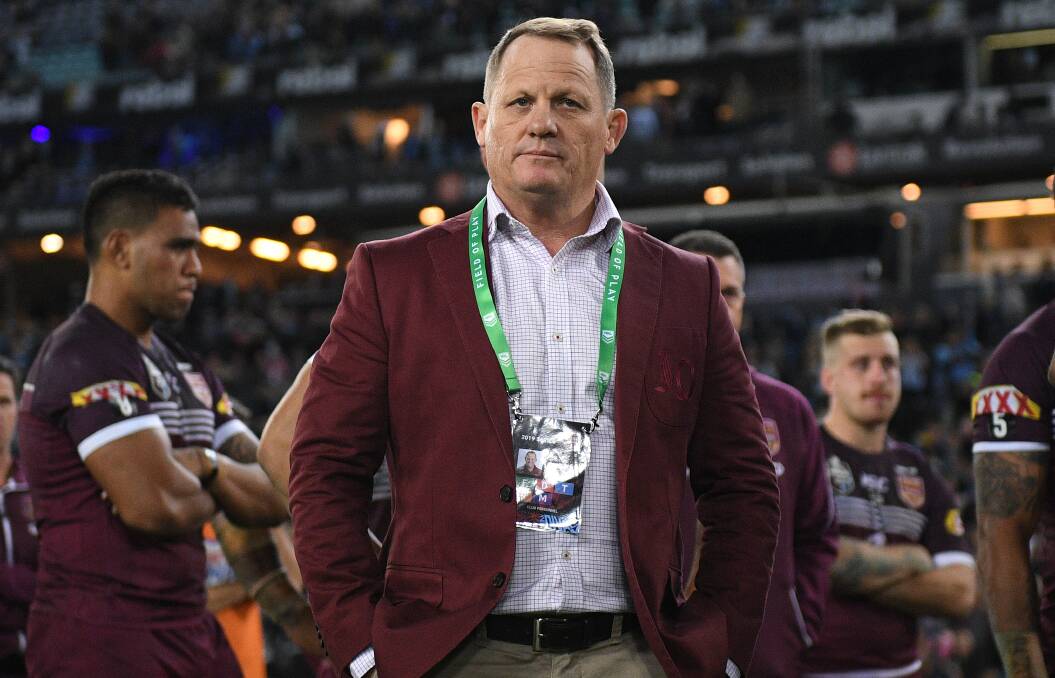 Maroons coach Kevin Walters started his journey with the Raiders. Picture: AAP Image