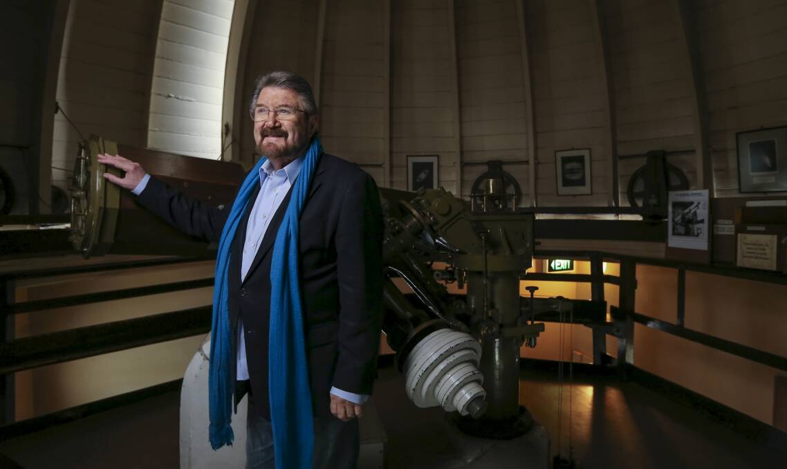 Former senator Derryn Hinch, who covered the moon landing as a journalist. Picture: Wayne Taylor