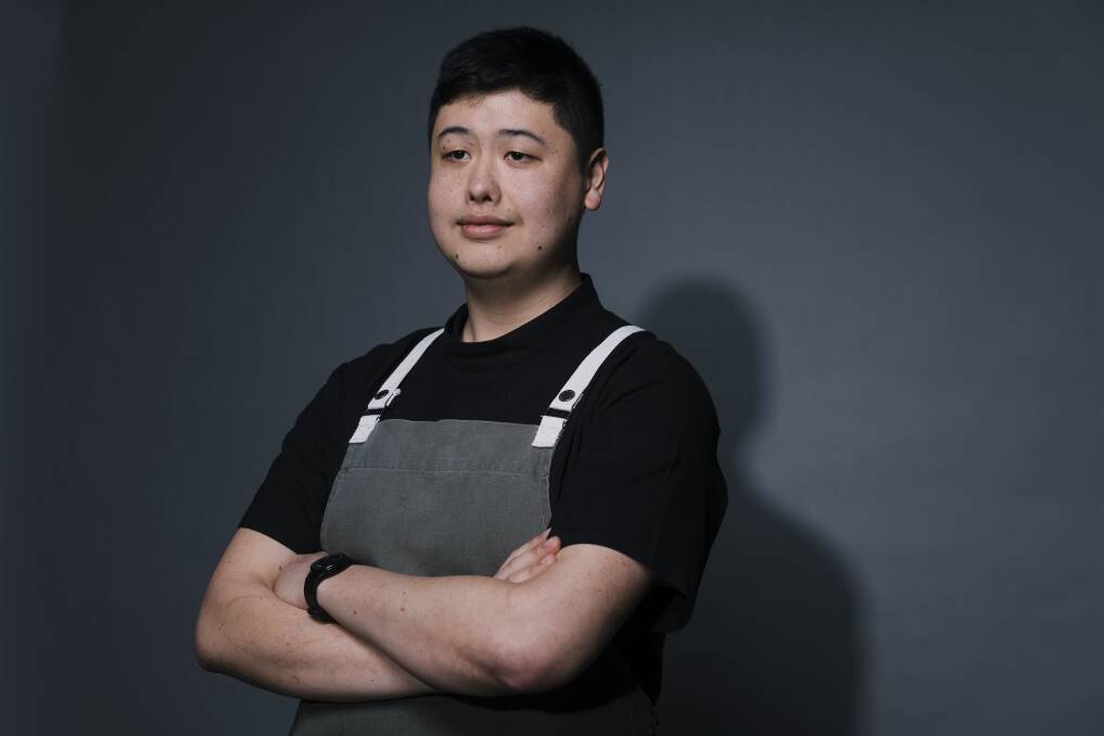 Josephine Pignolet Young Chef of the Year finalist Gerald Ong from Chairman and Yip. Picture: James Brickwood