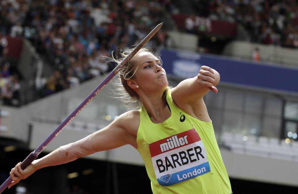 Kelsey-Lee Barber has been in impressive form this year. Picture: AP