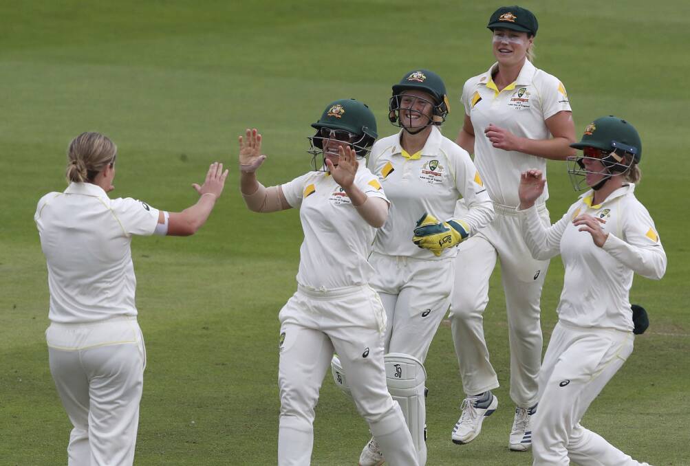 Australia have maintained their grasp on the Ashes and will now set their sights on an outright series win. Picture: AP