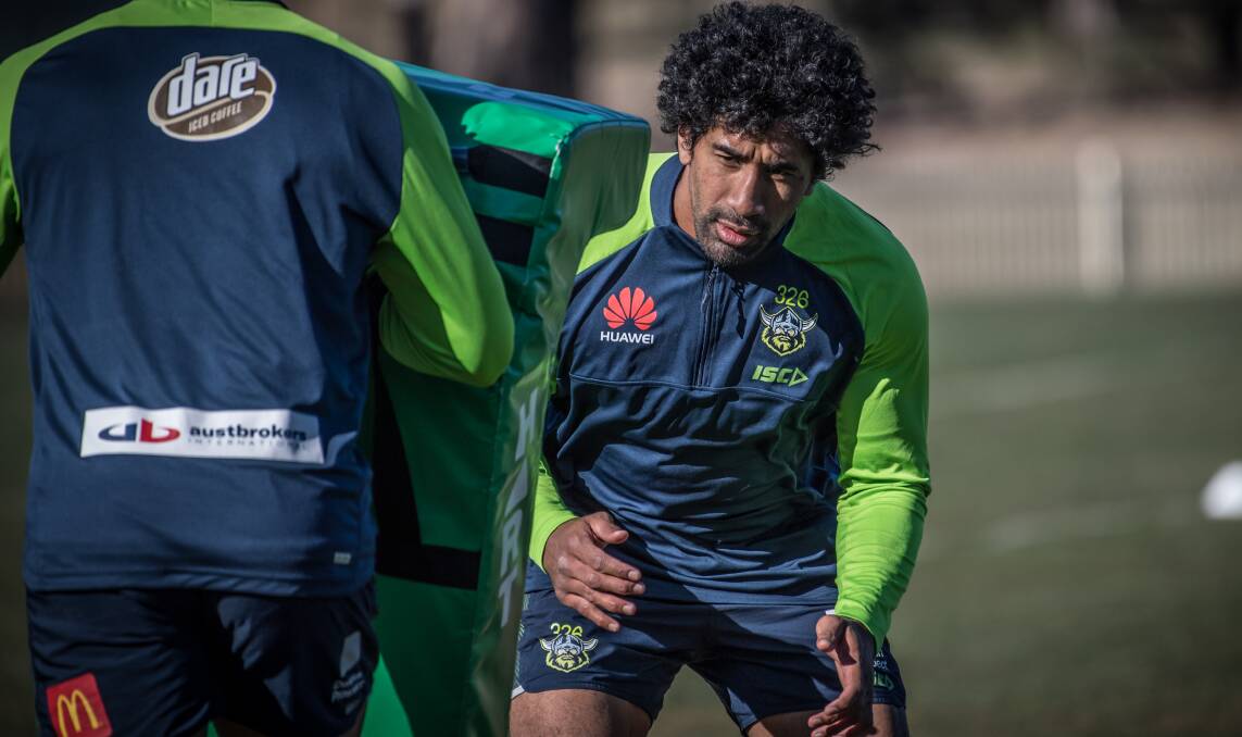 Sia Soliola says NRL clubs need four weeks of training before resuming the season. Picture: Karleen Minney