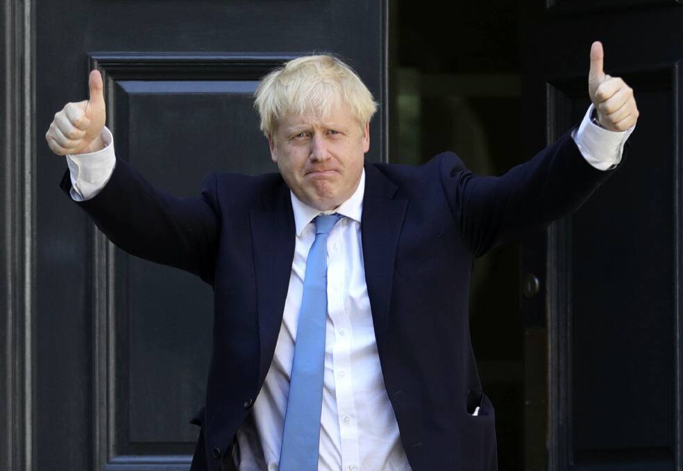 Boris Johnson, who will become Britain's new Prime Minister. Picture: AP
