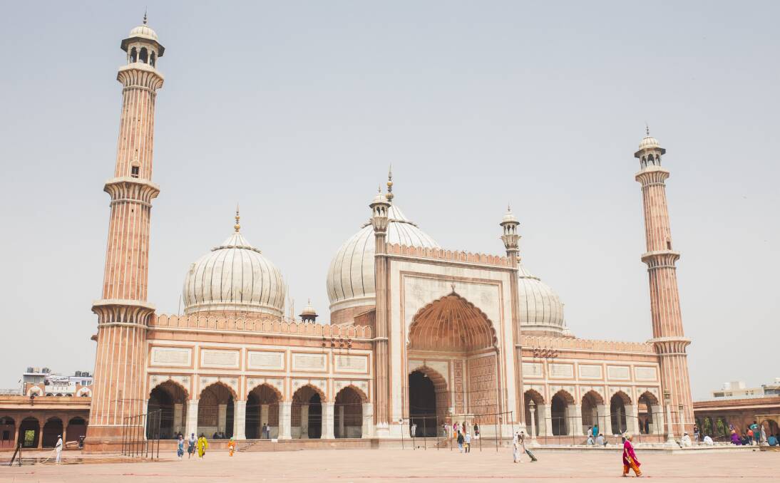 The Jama Masjid of Delhi, is one of the largest mosques in India.
Picture: Jamila Toderas