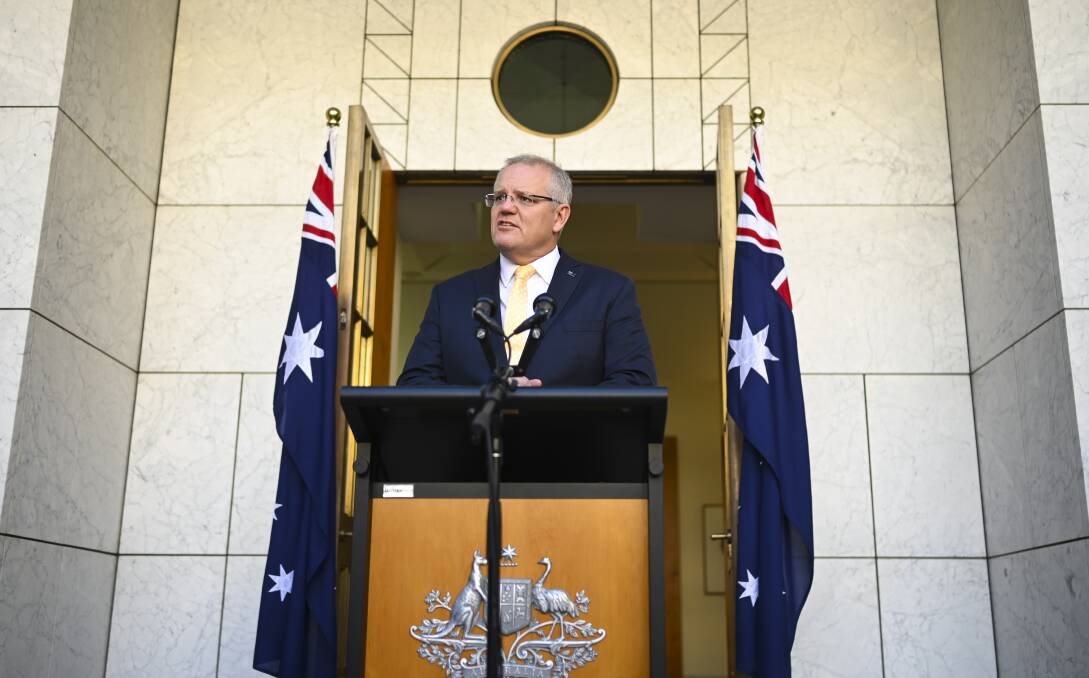 Prime Minister Scott Morrison says all options are on the table. Picture: AAP
