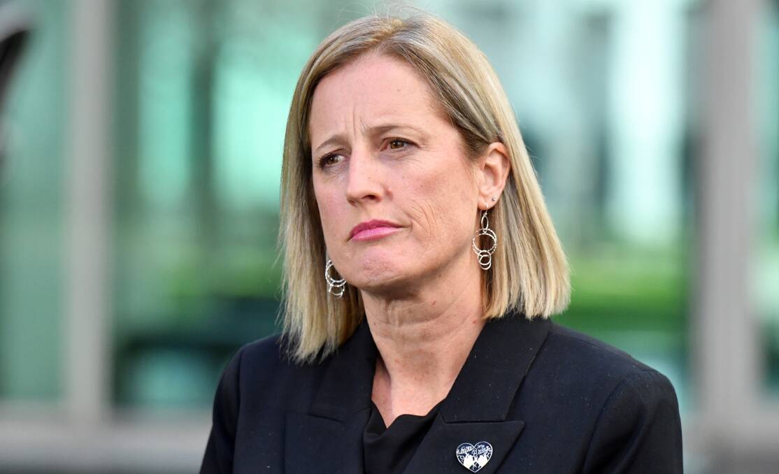 Katy Gallagher. Picture: AAP