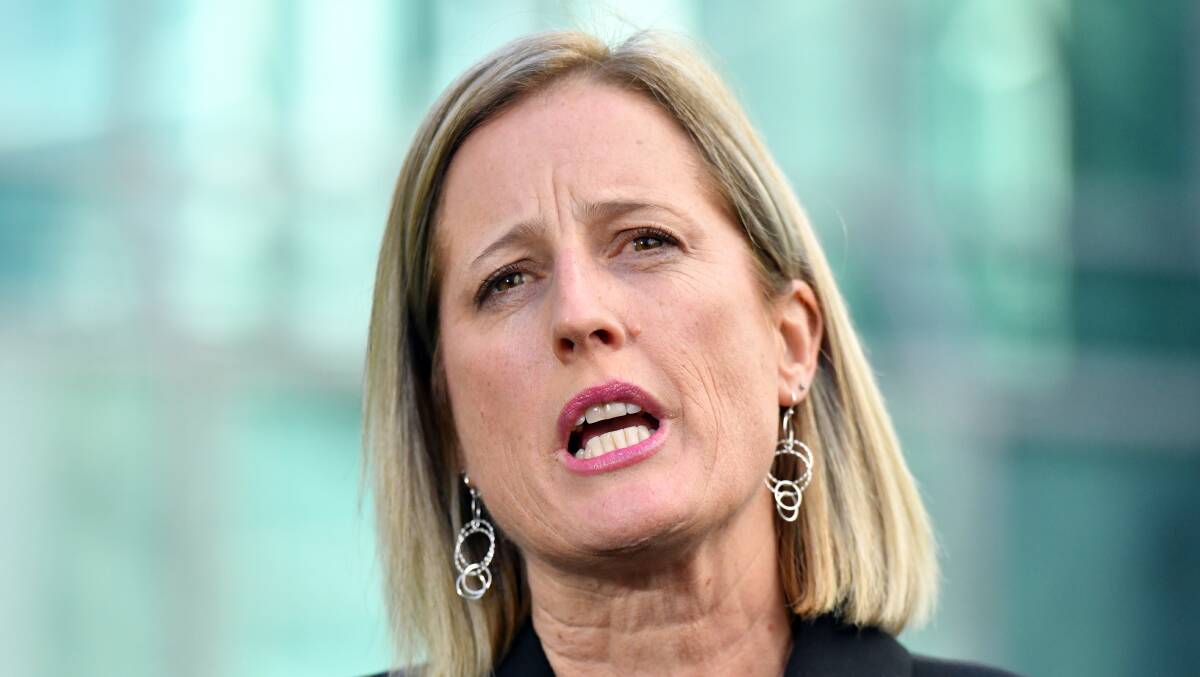 Labor public service spokeswoman Katy Gallagher said Phil Gaetjens' appointment to lead the Prime Minister's Department "painted a picture" that concerned the Opposition. Picture: AAP.