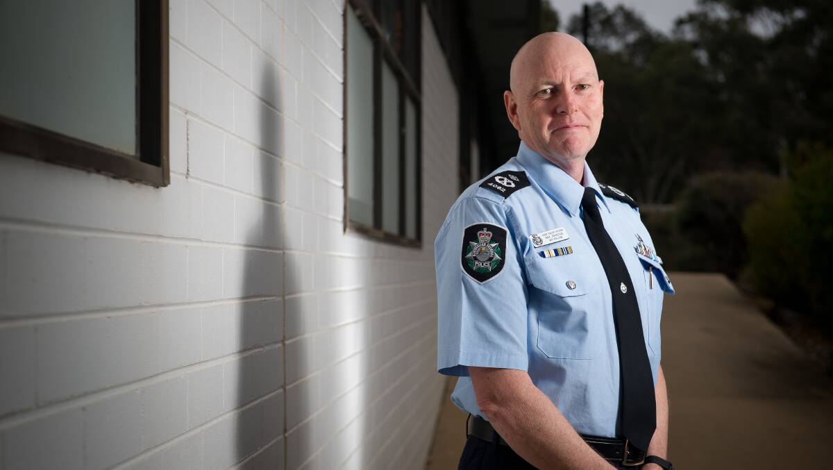ACT chief police officer Ray Johnson. Picture: Elesa Kurtz
