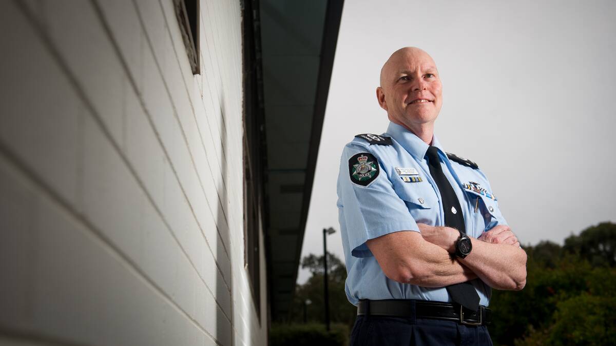 ACT Policing's Chief Police Officer Ray Johnson. Picture: Elesa Kurtz