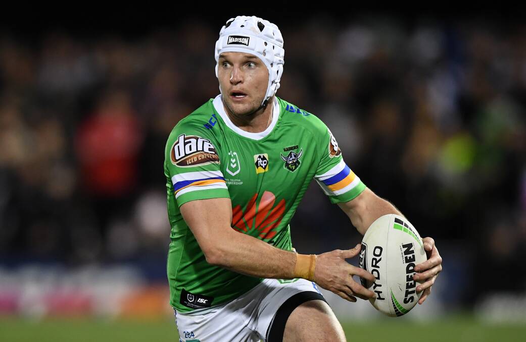 Like a fine wine, Raiders co-captain Jarrod Croker is getting better with age as he prepares for his 250th NRL game. Picture: AAP Image