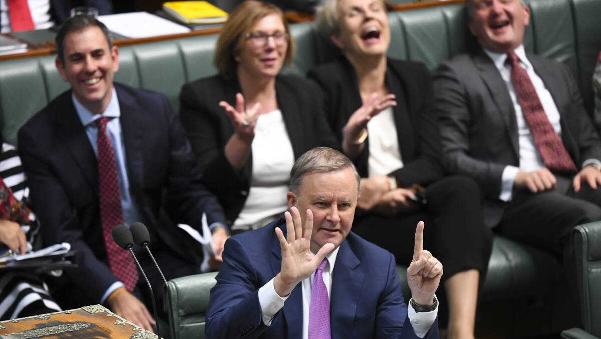 Australian Opposition Leader Anthony Albanese during question time on July 29. Picture: AAP