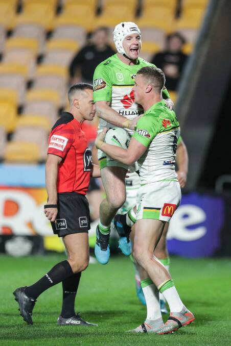 Jarrod Croker's 250th NRL game is massive - against the Sydney Roosters in a top-four title fight. Picture: AAP Image
