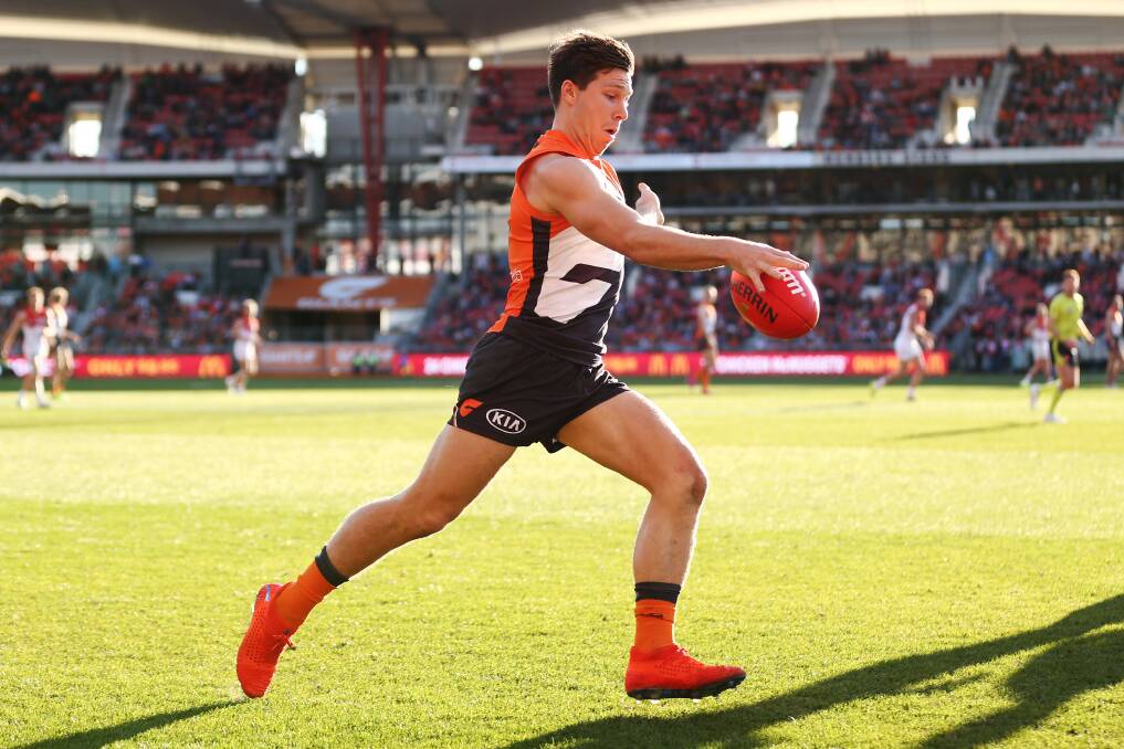 Toby Greene is thriving for a Giants outfit looking to force its way into the top four. Picture: AAP