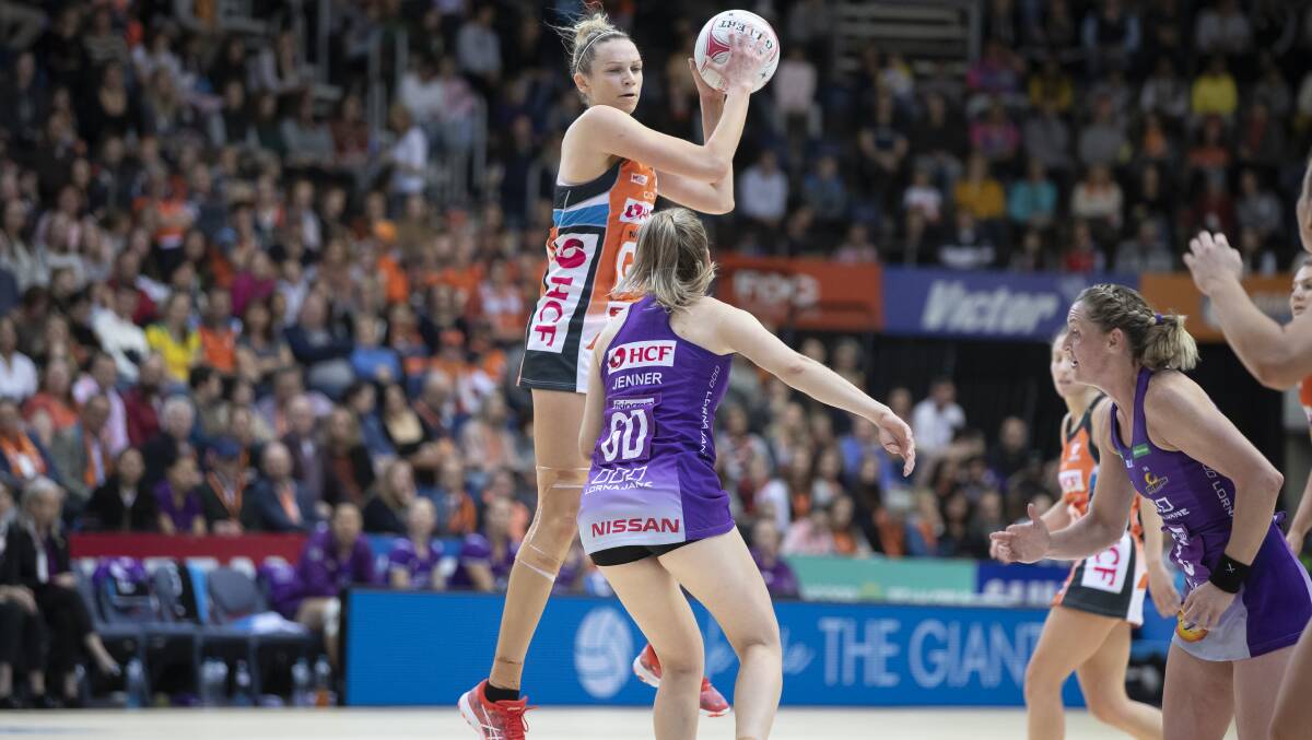 The Giants are hoping to maintain their Super Netball presence in Canberra. Picture: Sitthixay Ditthavong