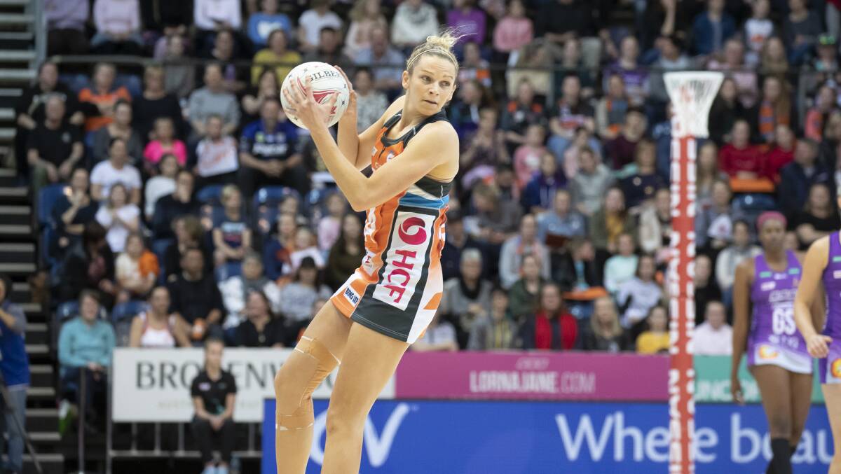 Jo Harten and the Giants are preparing for two Super Netball matches in four days. Picture: Sitthixay Ditthavong