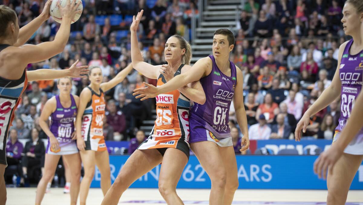 The return of the Giants will see Diamonds captain Caitlin Bassett play at the AIS. Picture: Sitthixay Ditthavong