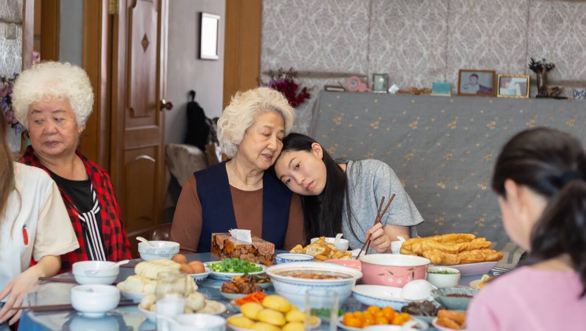 Awkwafina and Zhao Shuzhen in The Farewell. Picture: Picture: Casi Moss, courtesy of A24.