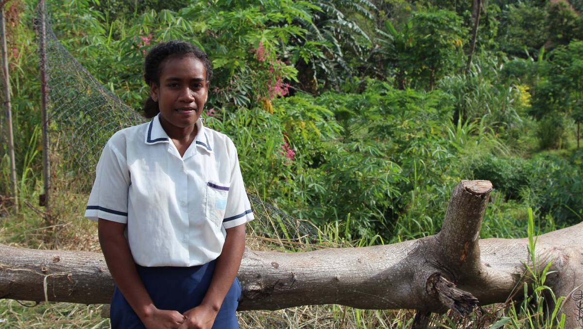 Margaret, a Plan International Youth Champion who lives in the Solomon Islands.
