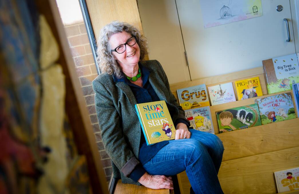 Stephanie Owen Reeder wrote the companion book, Story Time Stars, for National Library of Australia exhibition on kids books over the last 100 years. Picture: Elesa Kurtz