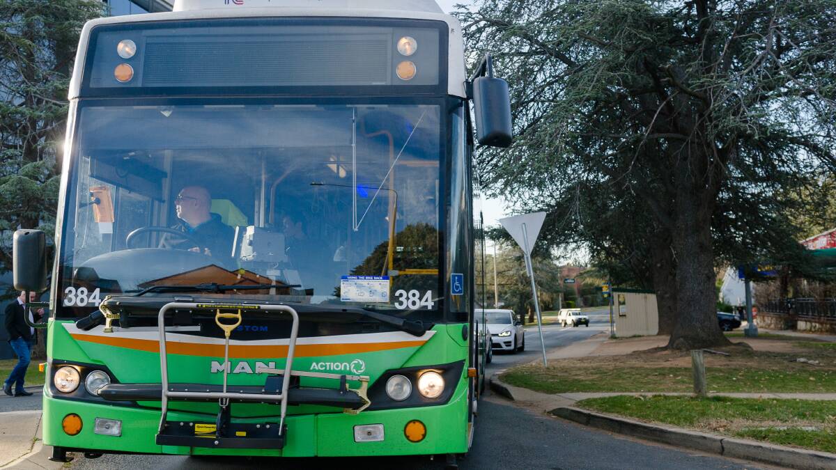 Action buses will make a brief appearance on the Federal Highway at the end of the month. Picture: Elesa Kurtz