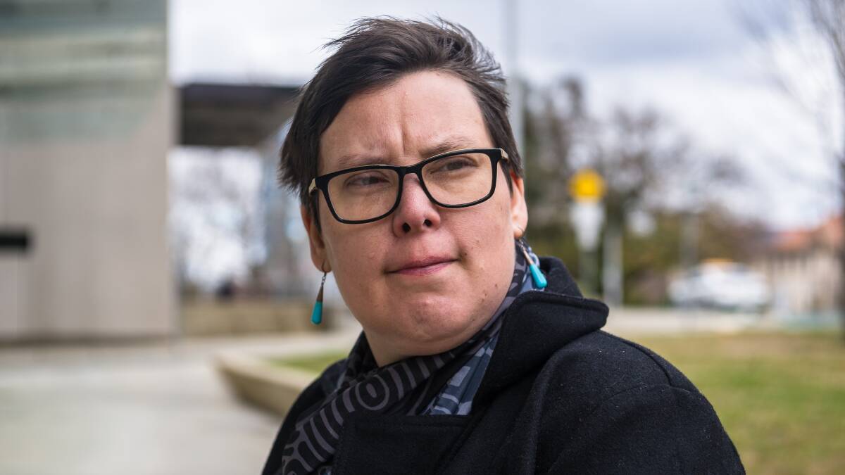 Yenn Purkis, who is championing the ACT government's new disability justice strategy. Picture: Elesa Kurtz