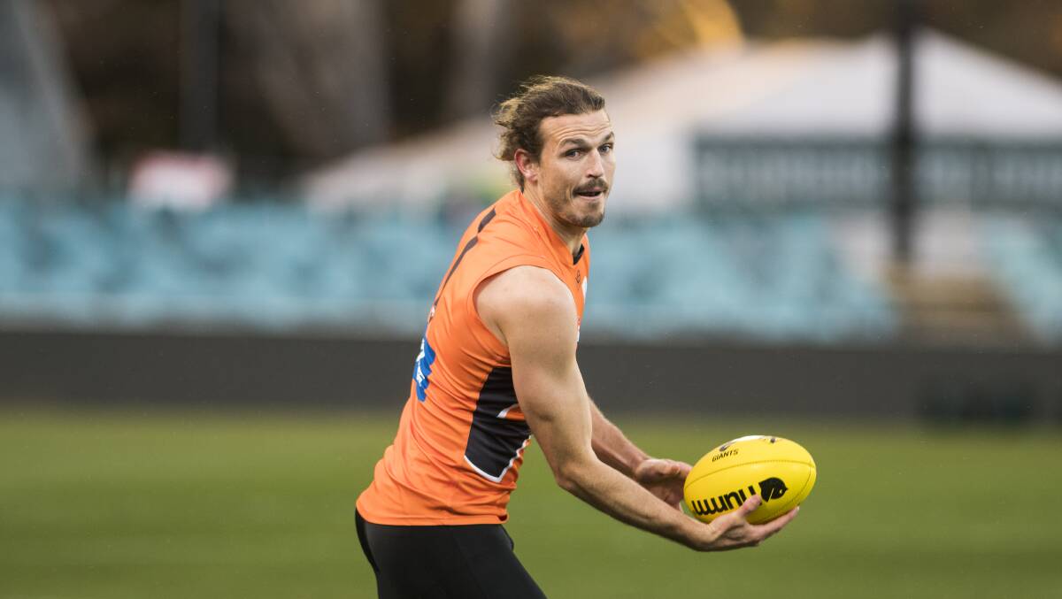 The GWS Giants are unlikely to return to Canberra soon. Picture: Dion Georgopoulos