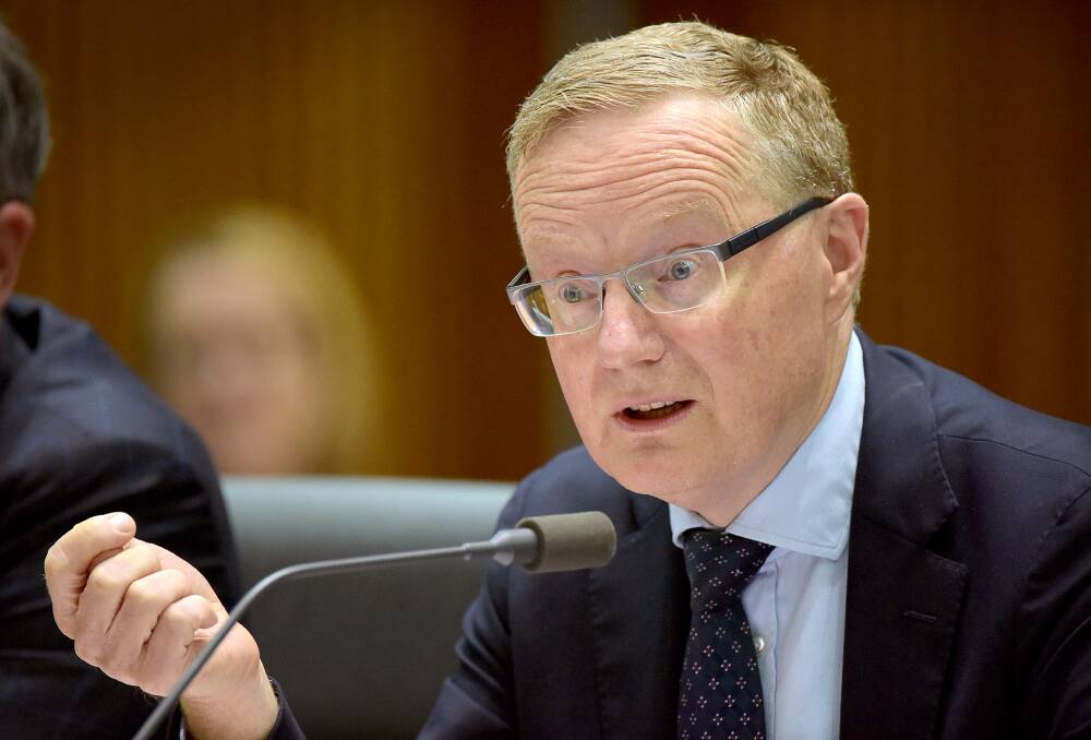 Hard truths: RBA governor Philip Lowe in Parliament on Friday. Picture: Mark Graham