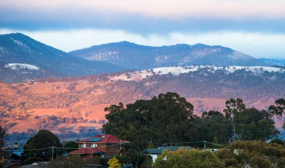 Snow is expected to fall in parts of Canberra on Tuesday, just days out from summer. Picture: Elesa Kurtz