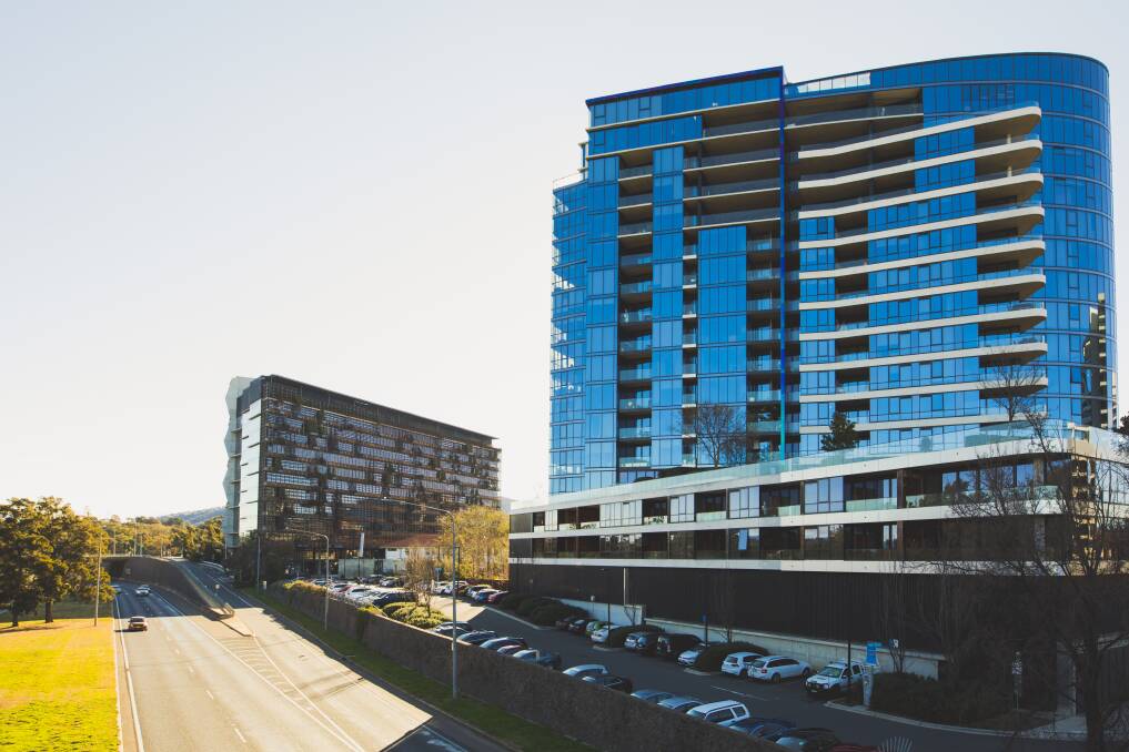 A new hotel could be added to Canberra's skyline, with American giant Hilton pitching a proposal to the ACT government. Picture: Jamila Toderas