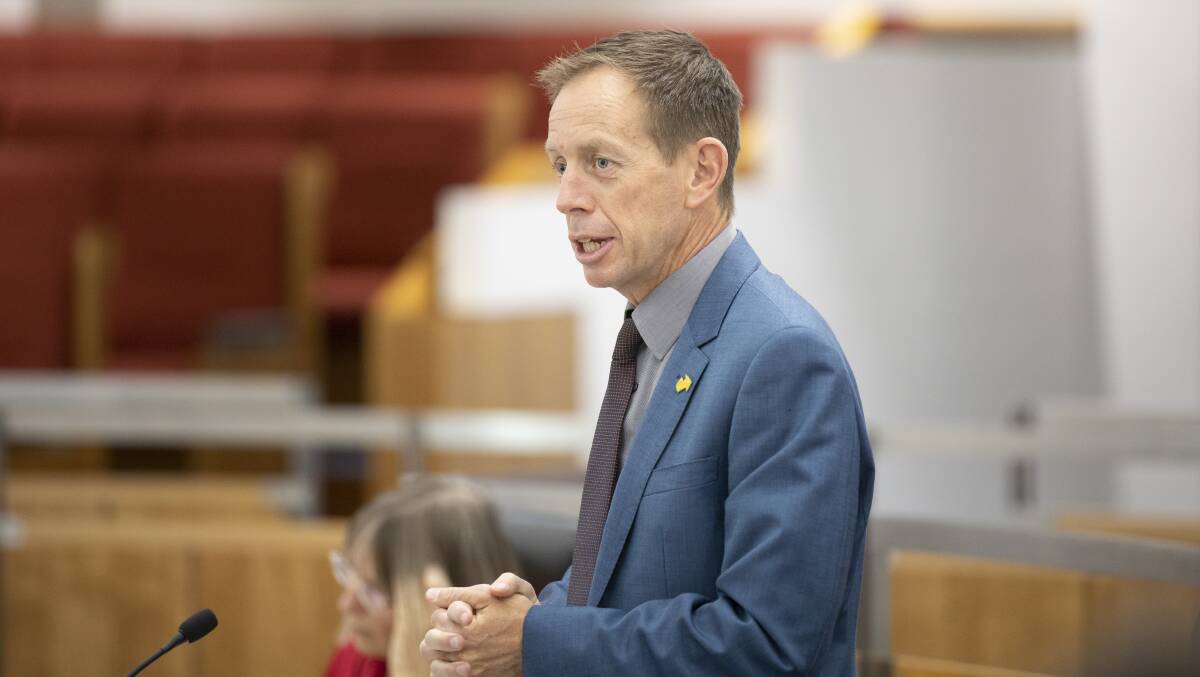 Minister for Justice and Corrections Shane Rattenbury. Picture: Sitthixay Ditthavong