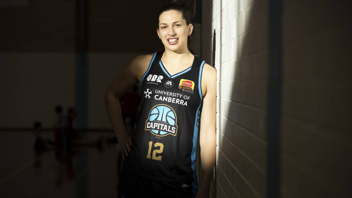 Marianna Tolo is determined to shine on Canberra's road trip. Picture: Sitthixay Ditthavong