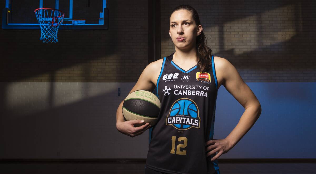 Marianna Tolo could play her 200th WNBL game as the Capitals look to move one step closer to the grand final series. Picture: Sitthixay Ditthavong