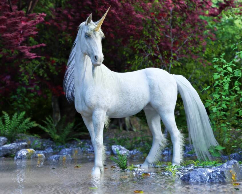Over the centuries, the meaning and imagery of the unicorn has shifted and persisted. Picture: Shutterstock