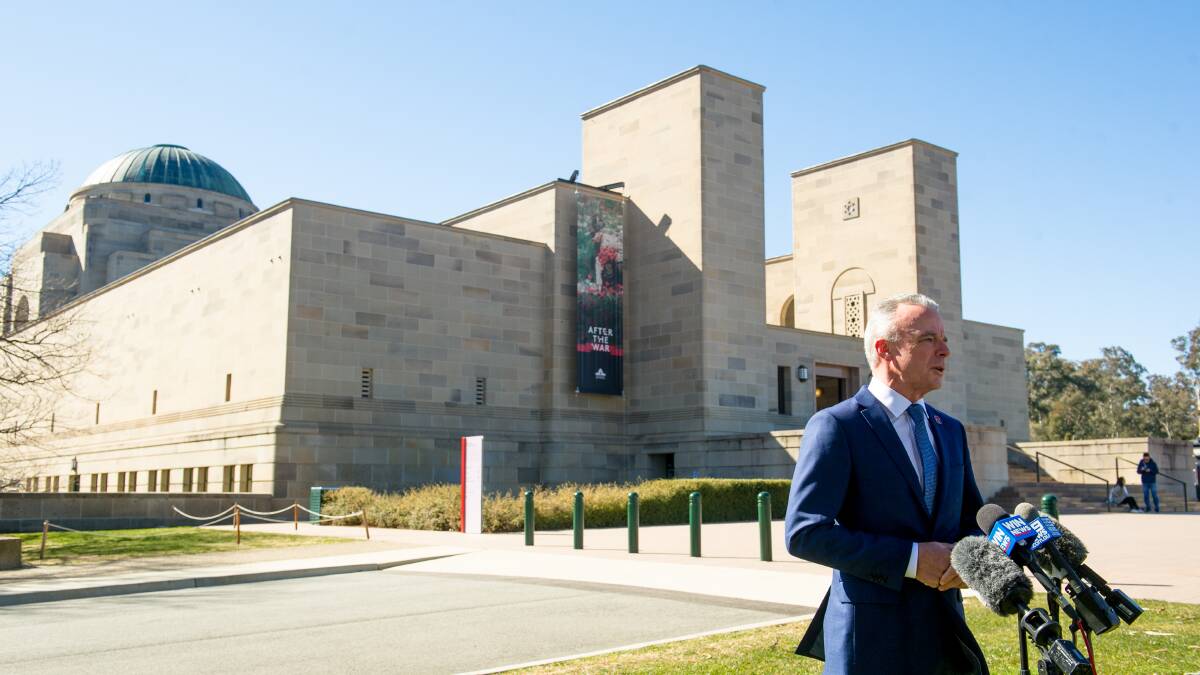 Brendan Nelson has defended donations to the Australian War Memorial from weapons companies. Picture: Elesa Kurtz