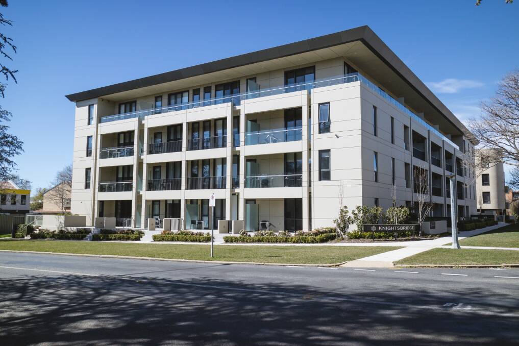 Access Canberra are investigating Knightsbridge Canberra furnished apartments after claims it is operating without proper approvals. Picture: Sitthixay Ditthavong