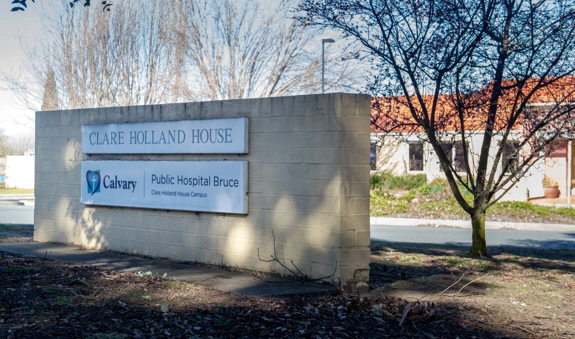 ACT hospice Clare Holland House, which currently has 19 pallative care inpatient beds. Picture: Elesa Kurtz
