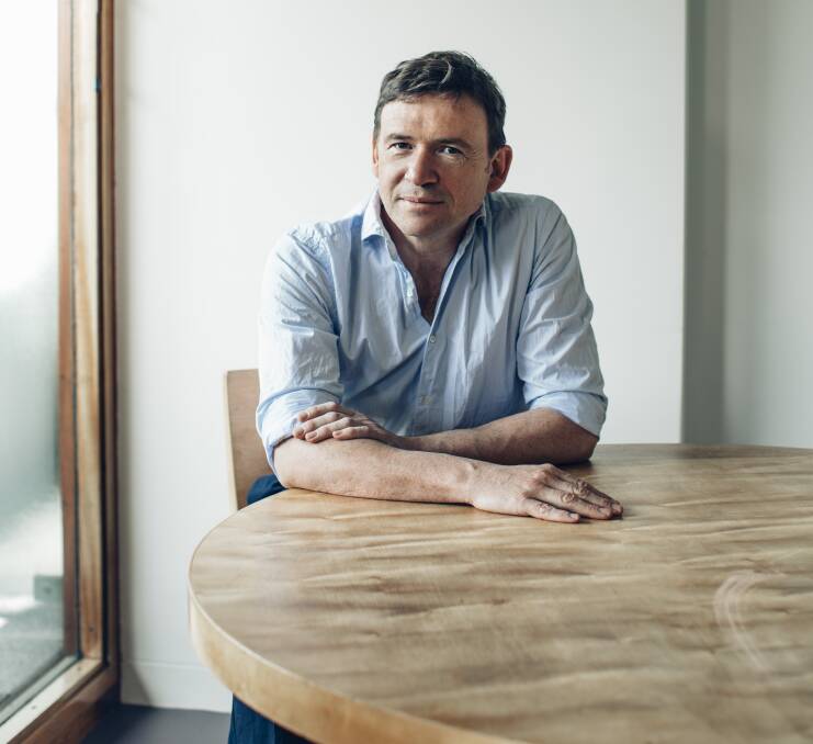 Author David Nicholls has written a book celebrating first love. Picture: Sophia Spring