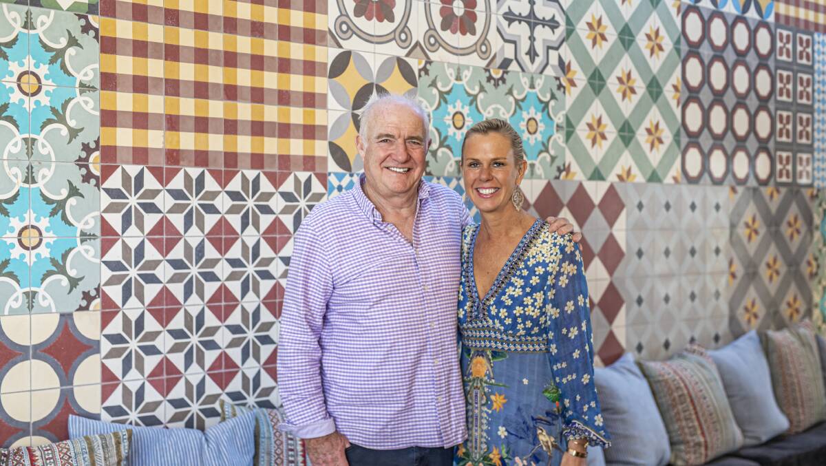 Rick and Sas Stein, at Bannisters by the Sea in Mollymook. Picture: Ryan Perno