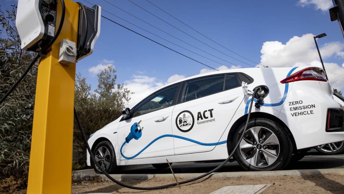 A new ACT government service will help businesses and community groups switch transport fleets to zero-emission vehicles. Picture: Sitthixay Ditthavong