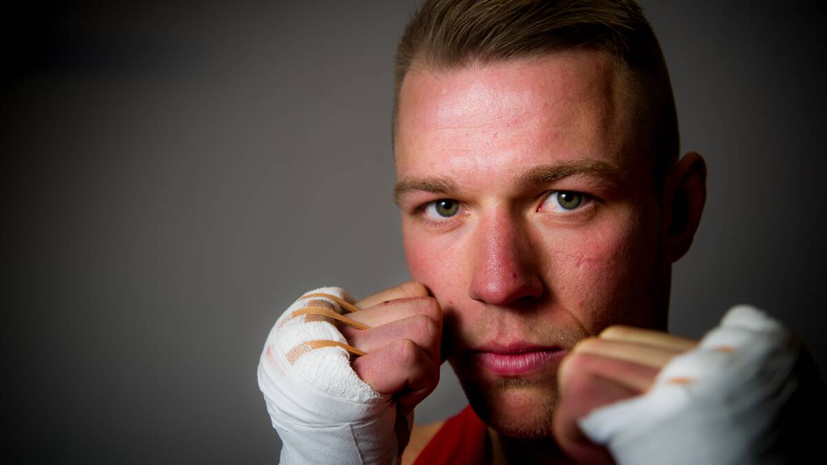 The NBS will bring a huge opportunity for Canberra boxers like Alex Cooper. Picture: Elesa Kurtz