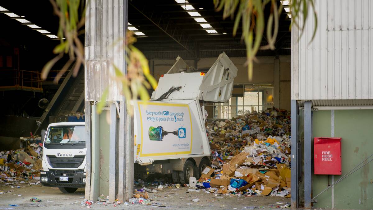 Waste plastics will be banned from being sent overseas from July 1. Picture: Elesa Kurtz