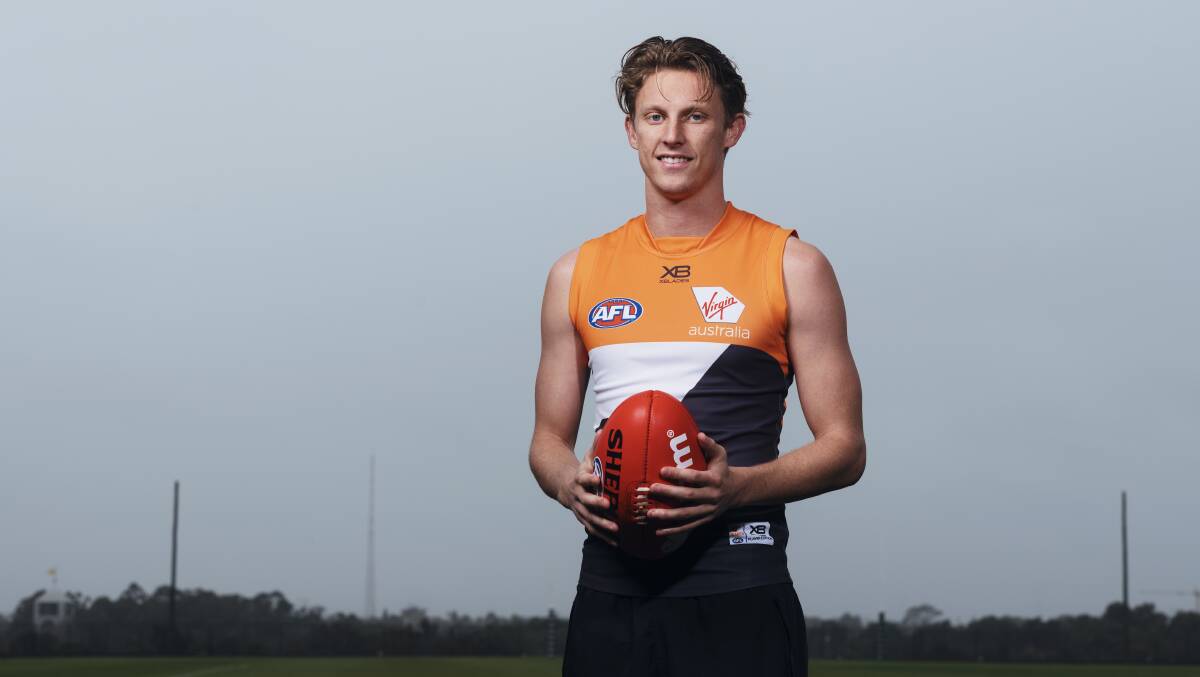 Lachie Whitfield could return for the Giants' AFL grand final. Picture: James Brickwood