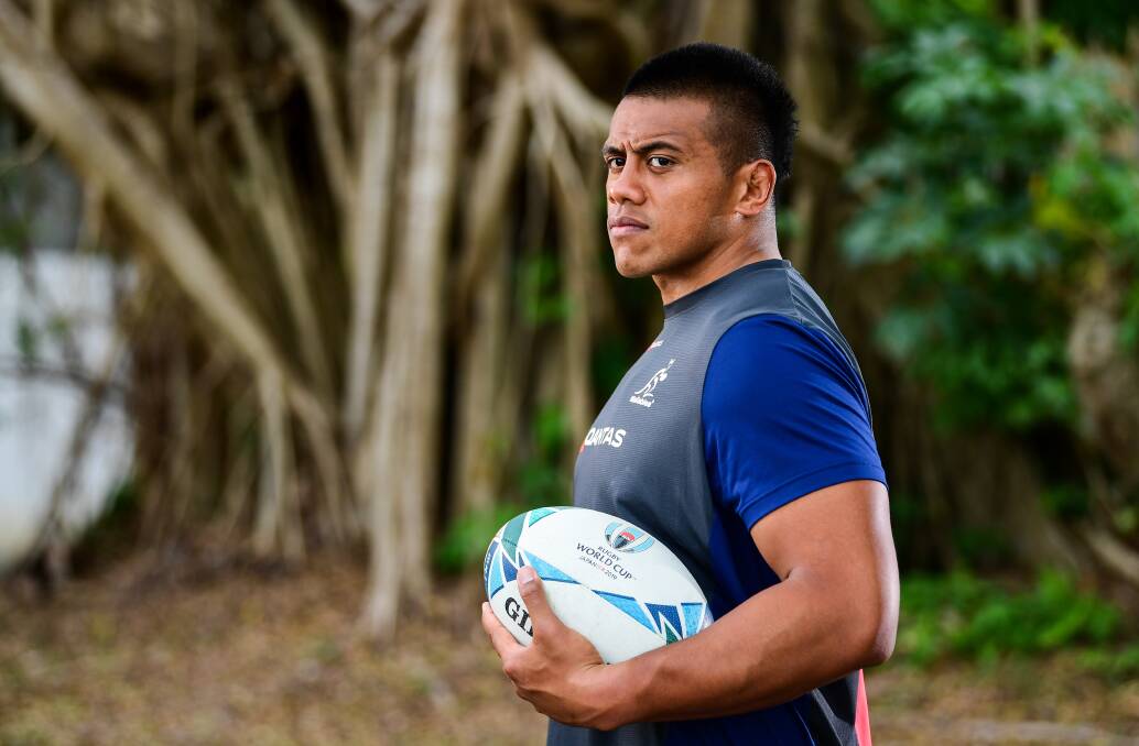 Allan Alaalatoa is excited by the prospect of new Wallabies era. Picture: Stuart Walmsley/RugbyAU Media
