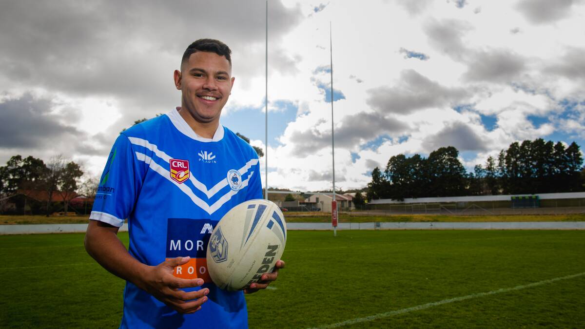 Matthew Parsons is hoping to win his first Canberra Raiders Cup title on Sunday. Picture: Elesa Kurtz