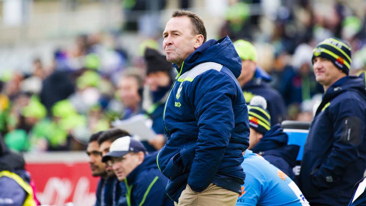 Ricky Stuart and Wayne Bennett haven't had the best relationship. Picture: Jamila Toderas