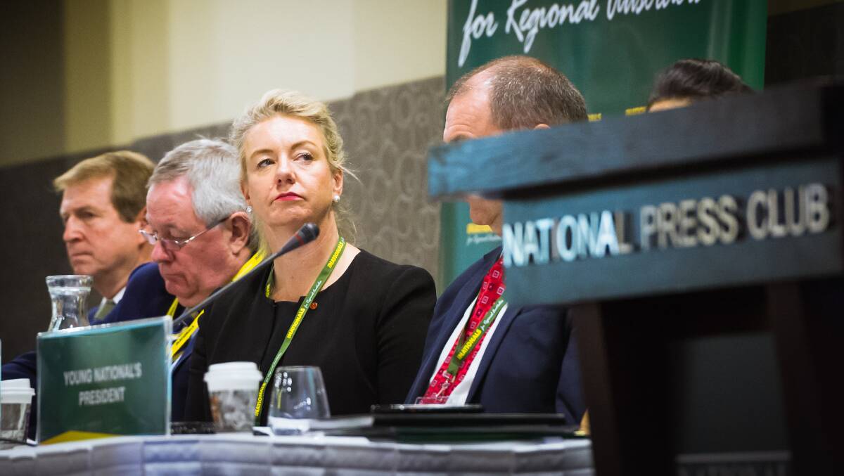 National Party deputy leader Bridget McKenzie. Picture: Elesa Kurtz