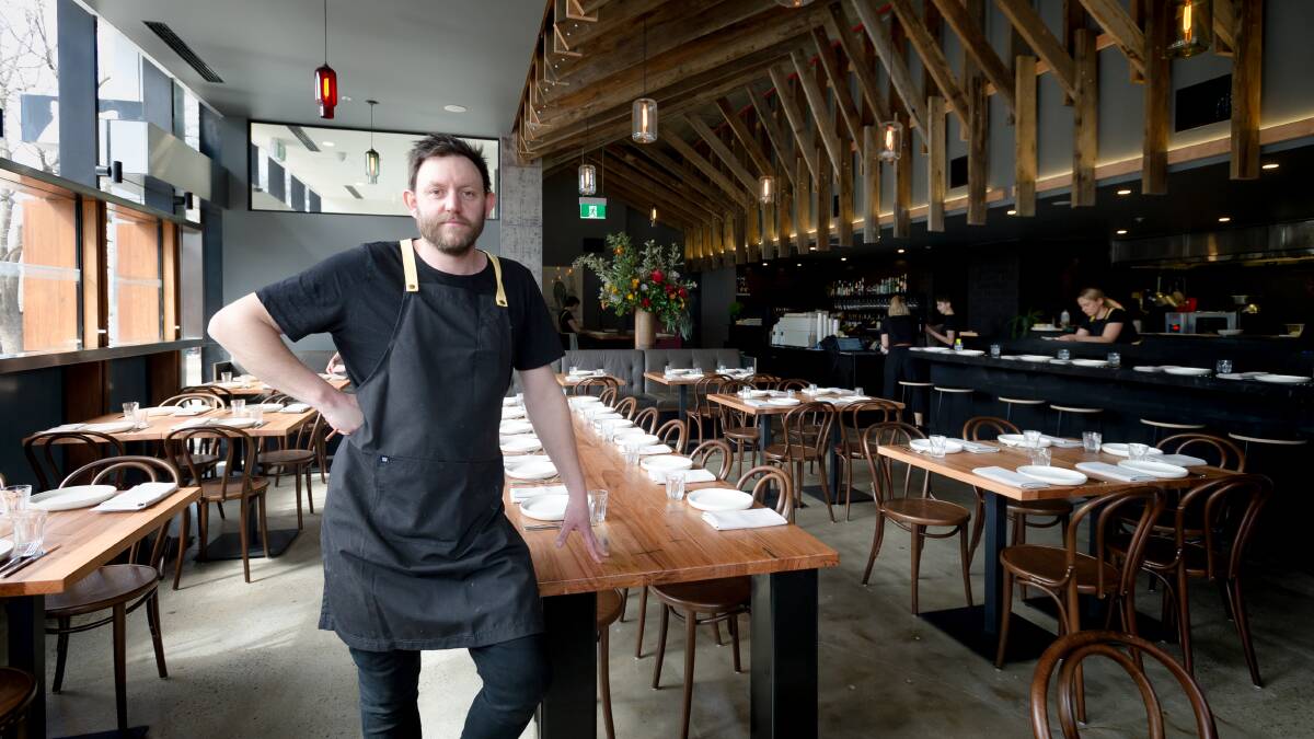 Sean McConnell has high expectations for his new restaurant Rebel Rebel. Picture: Elesa Kurtz