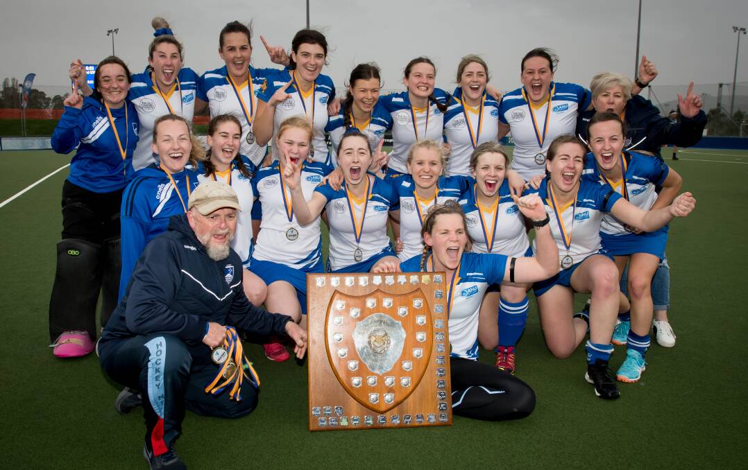 ANU have won three premierships in a row. This was their second back in 2019. Picture: Elesa Kurtz