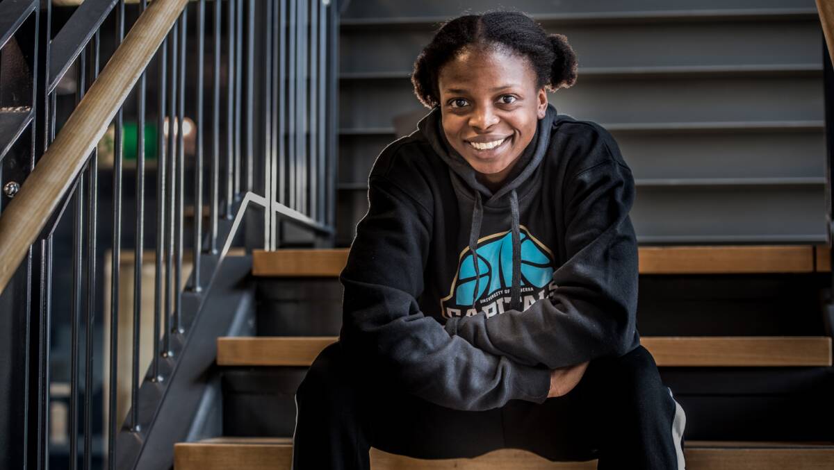 Canberra Capitals recruit Olivia Epoupa has a big role to play this week. Picture: Karleen Minney